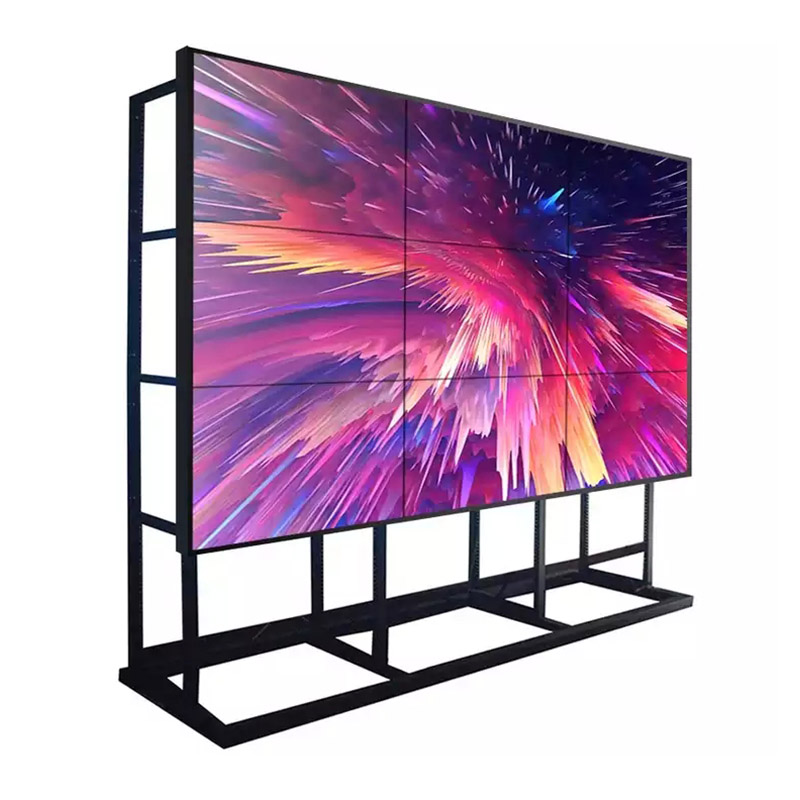 شاشة عرض حائط فيديو LCD 2x2 داخلية مقاس 49 بوصة